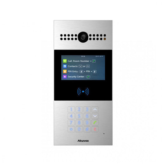 Interphone vidéo Android SIP avec écran LCD. - SECUROTOP