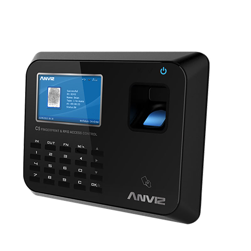 C5 WIFI (TOUS EN UN) CONTRÔLE D'ACCÈS STANDARDALONE ANVIZ - SECUROTOP