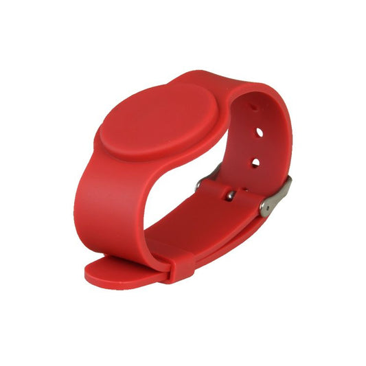 RFID-MIFARE-BAND-ADJ-ROUGE - SECUROTOP
