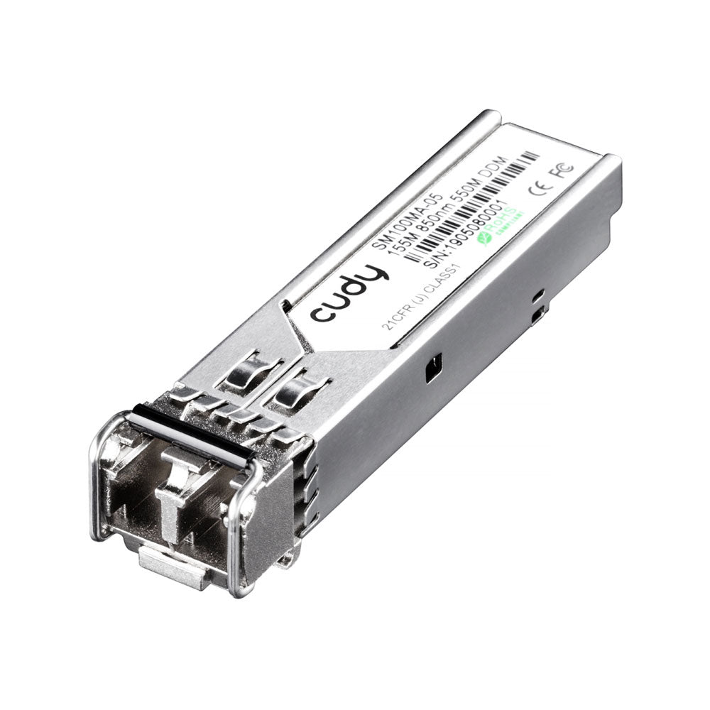 SFP 155 Mb/s, 850 nm MM, 055 km, 14,5 dB - SECUROTOP