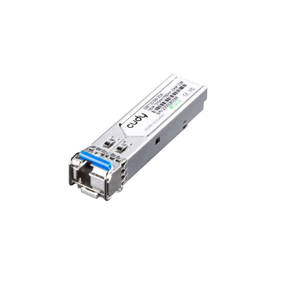 155M SFP Bi-di, 155Mb/s, 1310Tx/1550Rx,FP 20dB - SECUROTOP