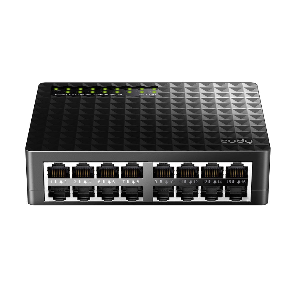 16xPort 10/100 Mbit/s - SECUROTOP