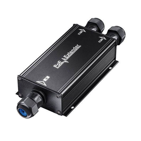 Extension étanche extérieure Gigabit PoE++ à 2 canaux - SECUROTOP