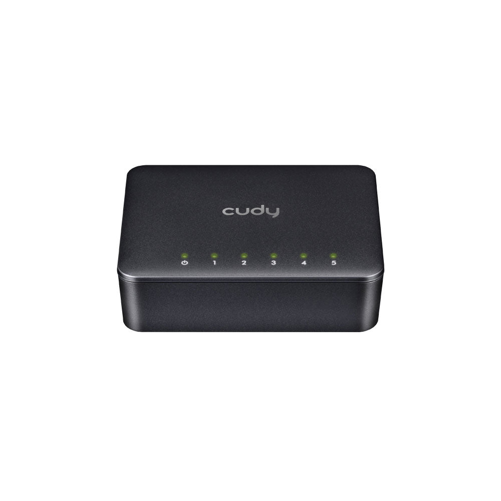 Switch de bureau 5 ports 10/100 Mbps - SECUROTOP