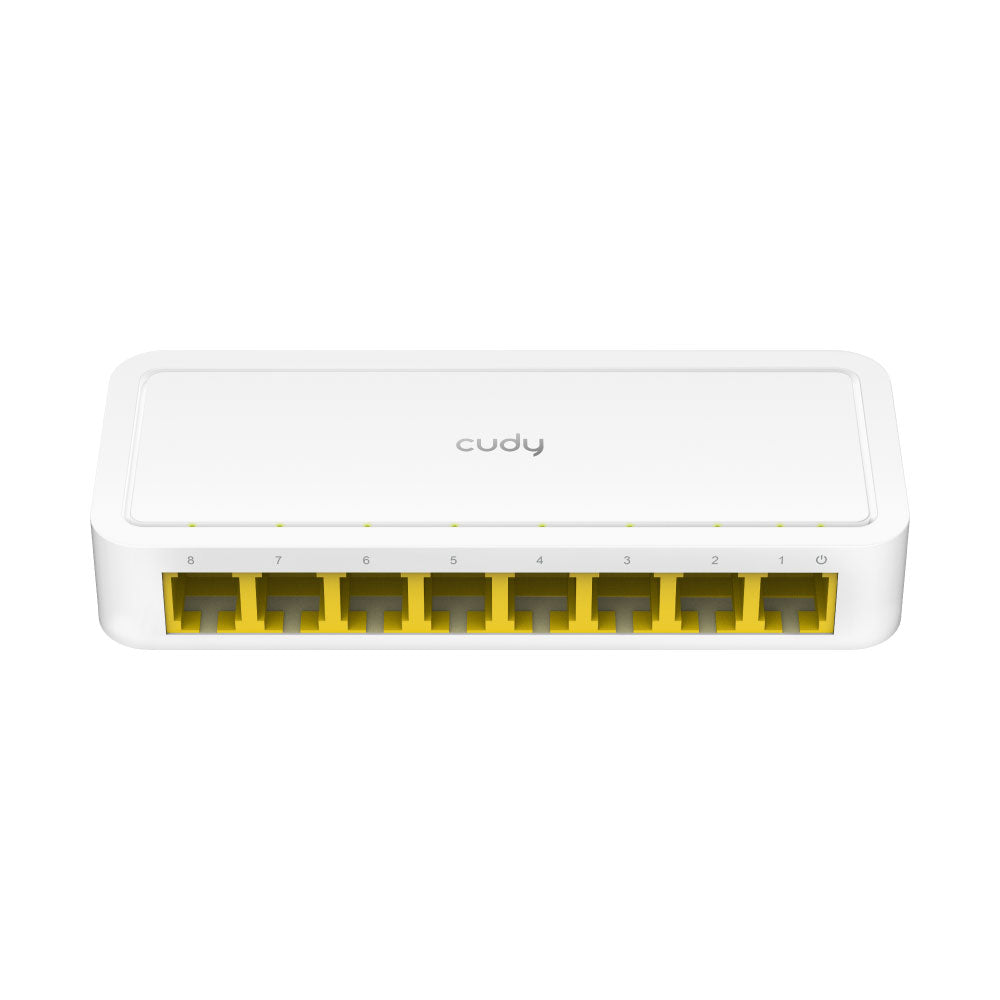 Switch de bureau 8 ports 10/100 Mbps - SECUROTOP