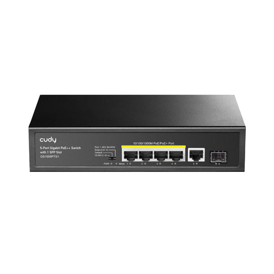 Commutateur PoE+ 5xPort 10/100/1000M 120W - SECUROTOP