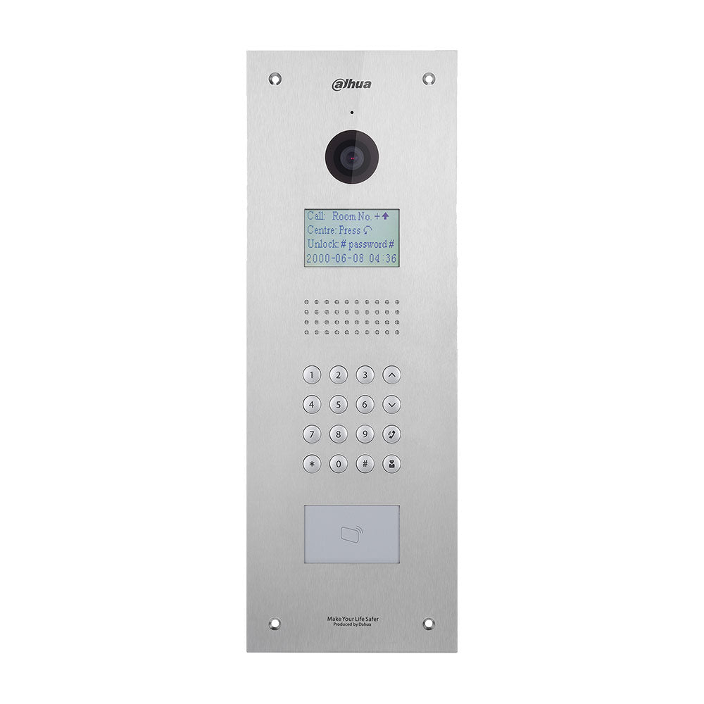 CAMÉRA D'INTERPHONE VIDÉO IP 1,3MP IR MIC + CARTE IC HAUT-PARLEUR - SECUROTOP