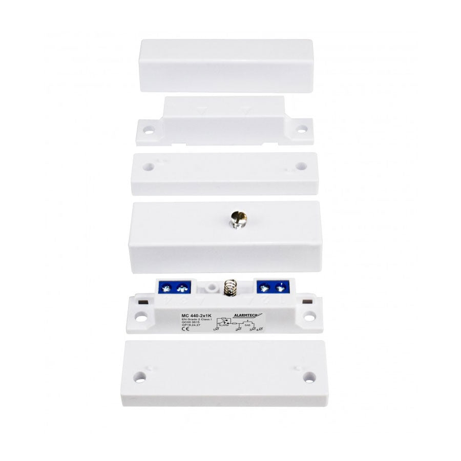 CONTACT MAGNÉTIQUE DE SURFACE. NC. 4 CONEX X VIS.PROT FIL.BL - SECUROTOP