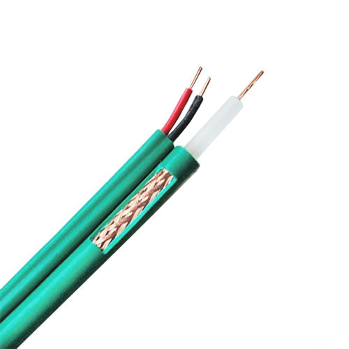CÂBLE CCTV COMBI RG-59+2 X0.81CCS M/M. LSHZ.100mts VERT. STYLE ZIPPÉ - SECUROTOP
