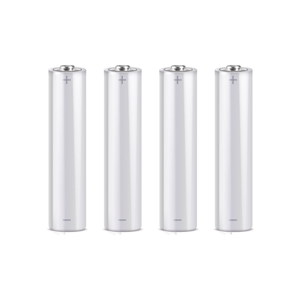 RÉCIPIENT À BATTERIE ALC RÉTRACTABLE AAA-1.5V-LR03A - PACK 4 - SECUROTOP