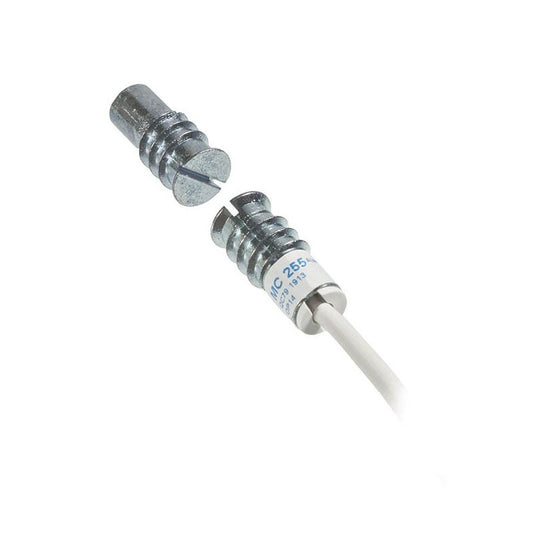 CONTACT MAGNÉTIQUE À ENCASTRER AVEC CÂBLE PIVOTANT. NC. CÂBLE 2MT.4 FILS. - SECUROTOP