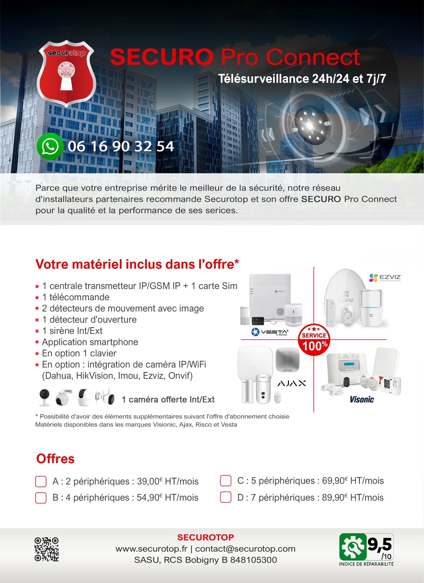 Abonnement Pro Connect - SECUROTOP