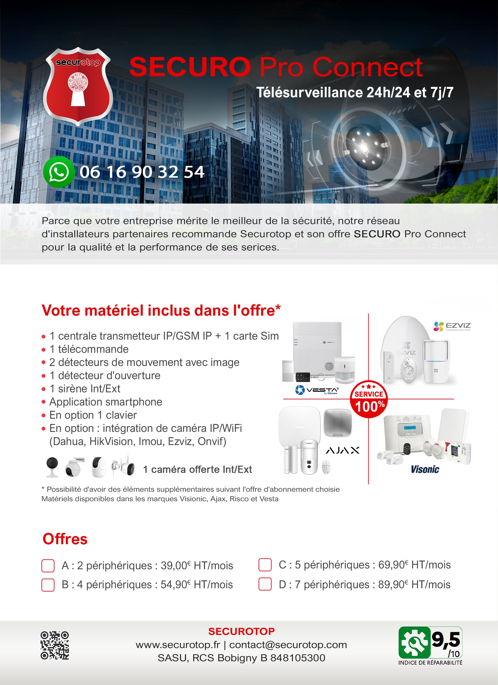 Abonnement Pro Connect - SECUROTOP