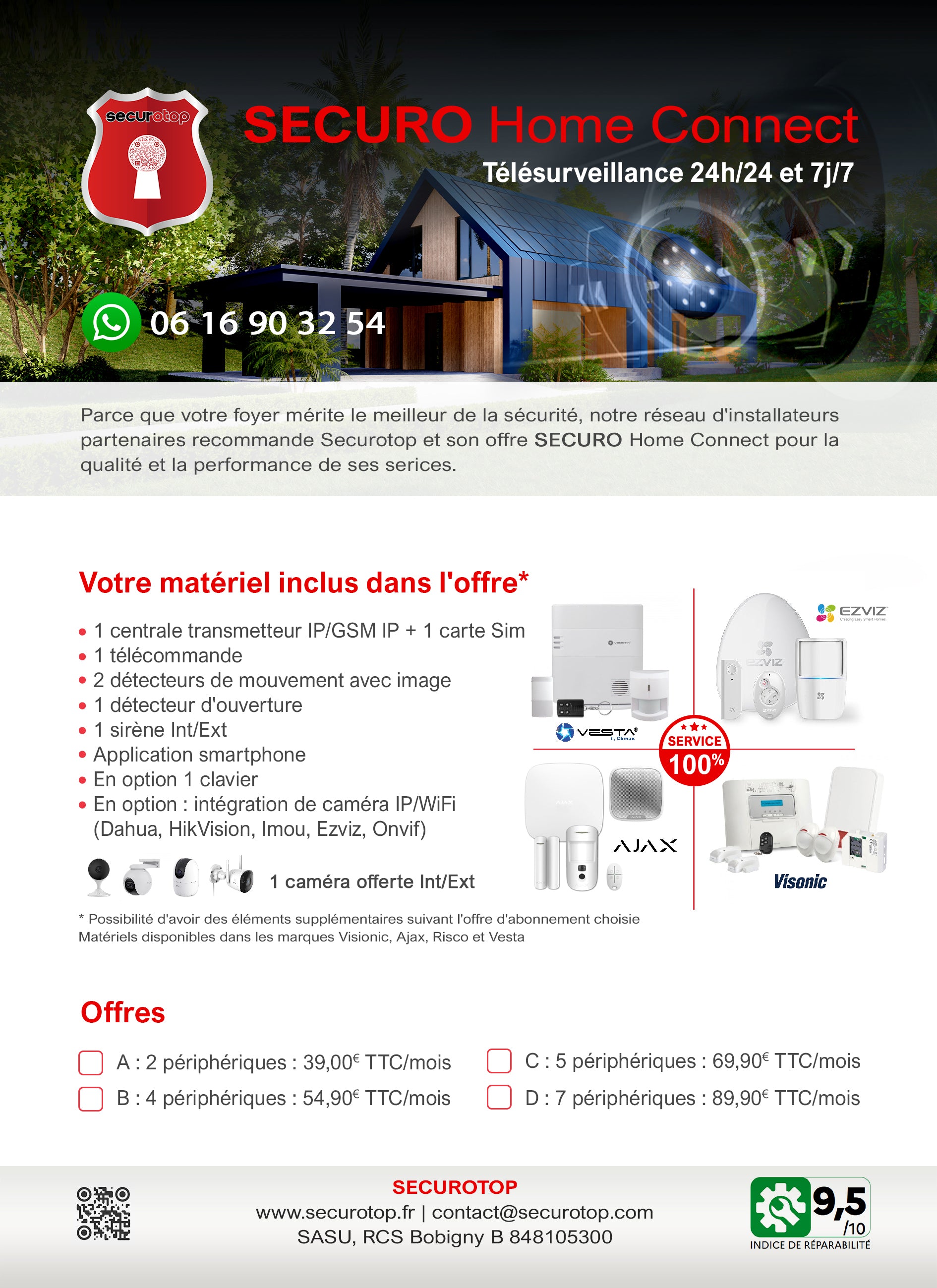 Abonnement Home connect - SECUROTOP