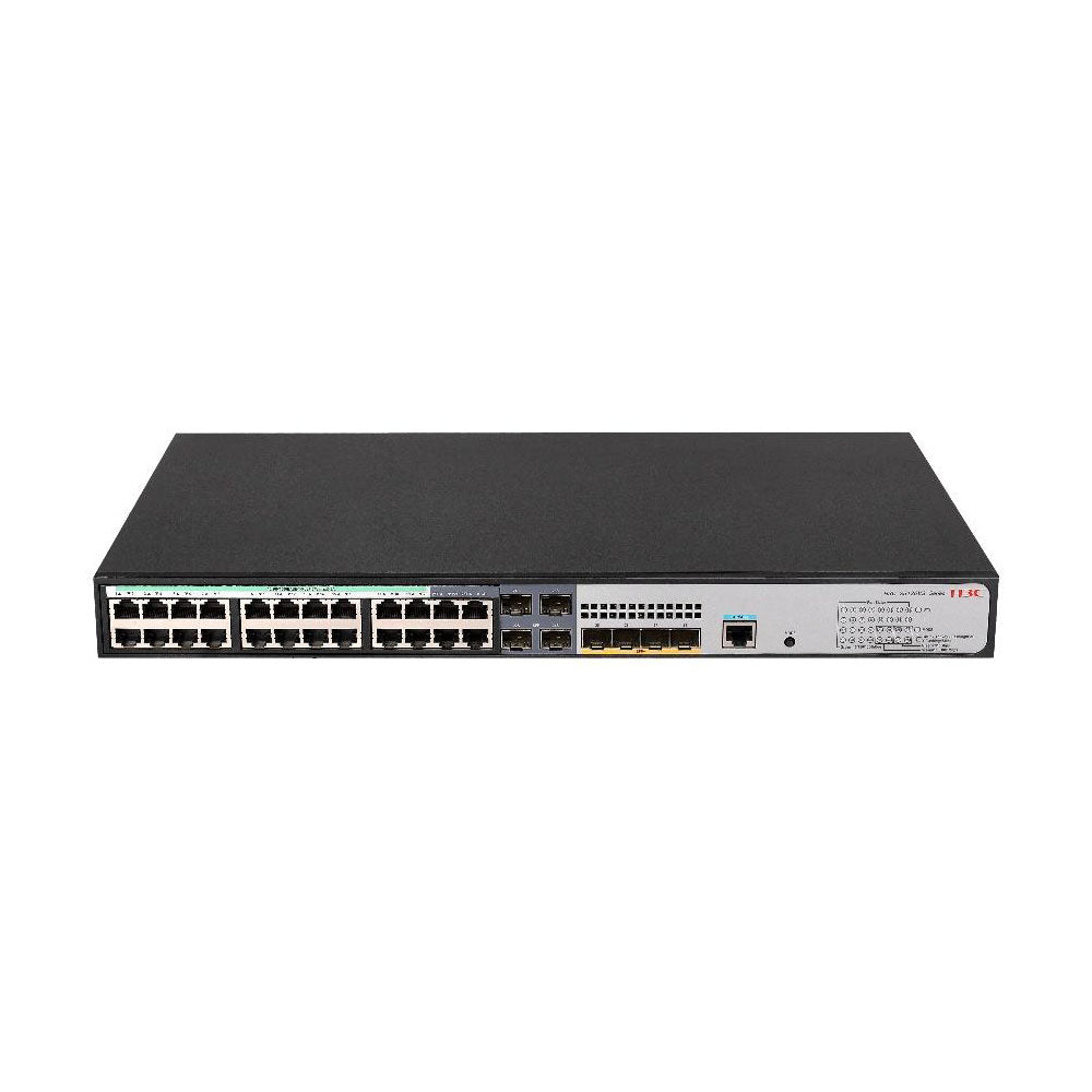 Commutateur Ethernet L2 avec PoE 24*10/100/1000BASE-T - SECUROTOP