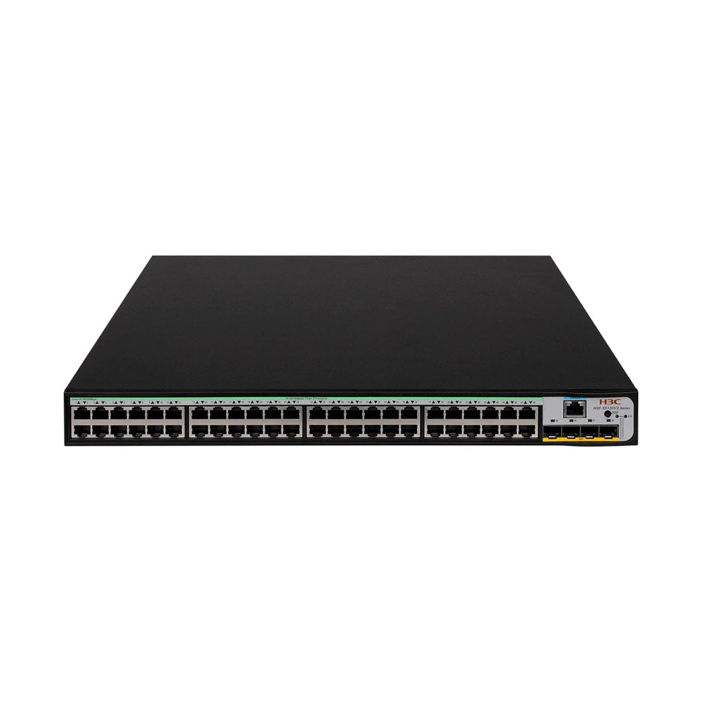 Commutateur Ethernet avec 48 ports PoE+ 10/100/1000BASE-T (AC 370 W) et 4 ports SFP 1000BASE-X (AC) - SECUROTOP
