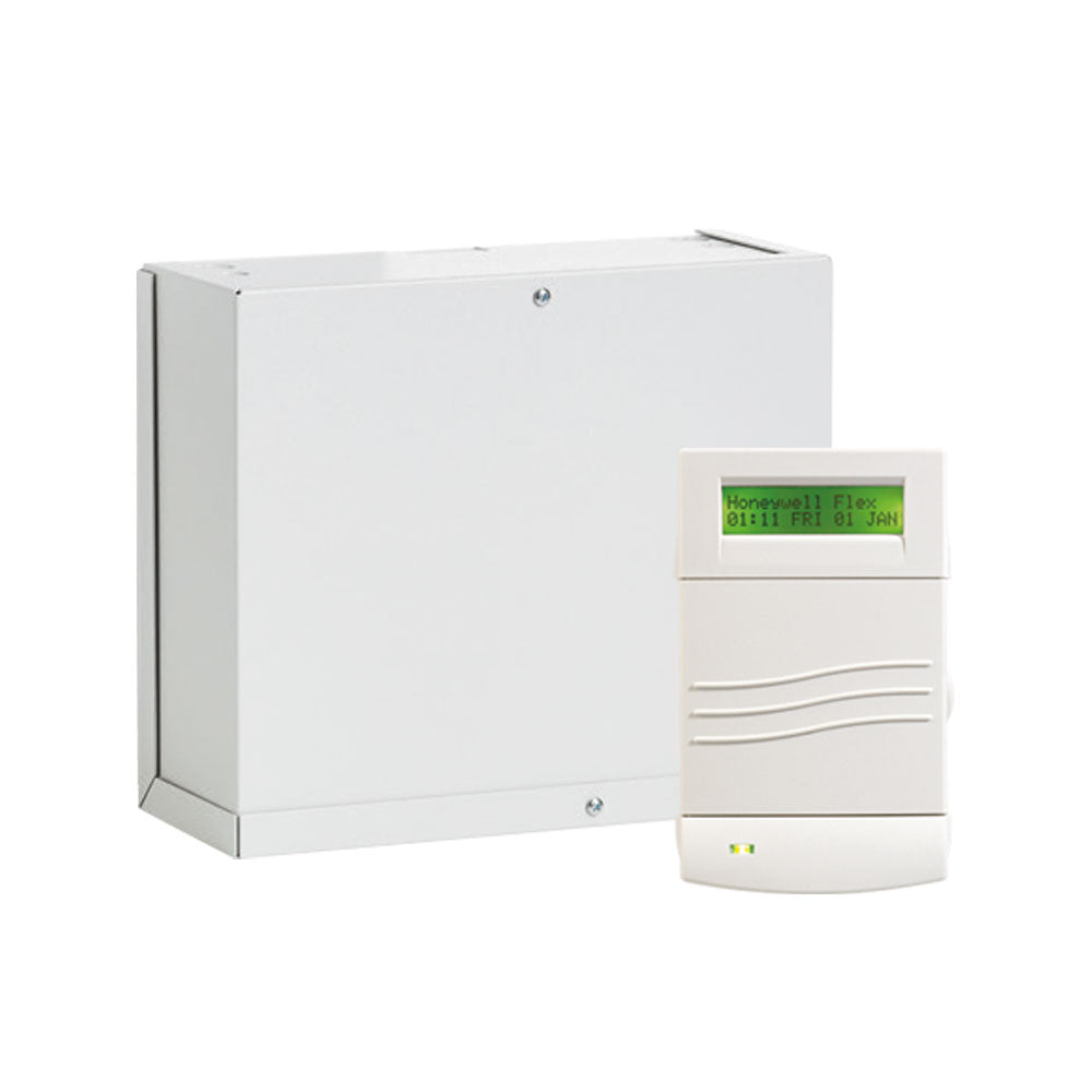 KIT CENTRAL GALAXY FLEX V3 12 À 20 ZONES. PETIT BOÎTIER MÉTALLIQUE ET CLAVIER MK7. 2e ANNÉE. - SECUROTOP