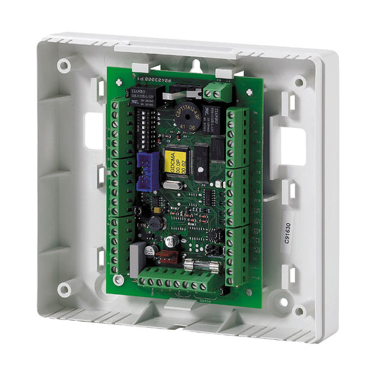 MODULE DE CONTRÔLE D'ACCÈS GALAXIE. 2 X (LECTEUR, STATUT, BOUTON, RELAIS), BOITE PLASTIQUE, G3. PAS FLEX+ - SECUROTOP