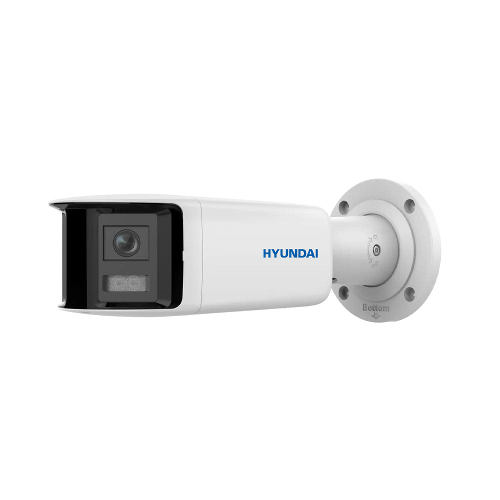 Caméra Bullet IP panoramique 4 Mégapixels 180° Micro SD POE - SECUROTOP
