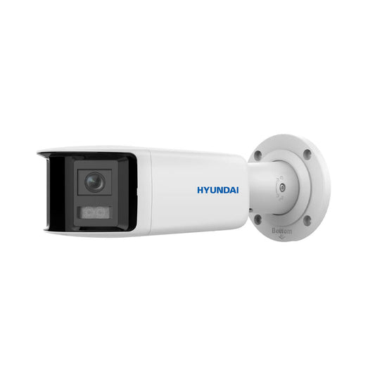 Caméra Bullet IP panoramique 4 Mégapixels 180° Micro SD POE - SECUROTOP