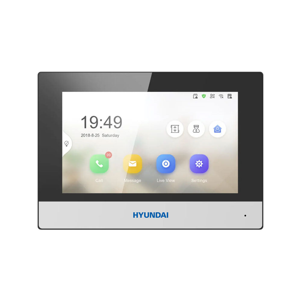 Portier Vidéo Intérieur IP 7'''' tactile 1024×600 - SECUROTOP