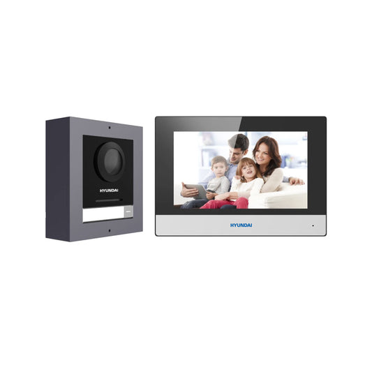 Kit de portier vidéo IP, platine de rue modulaire pour villa, platine de rue intérieure - SECUROTOP