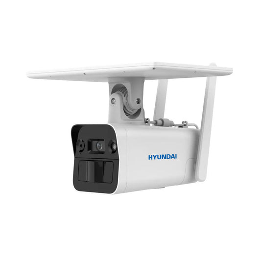 Caméra IP solaire 4G. Optique fixe 4MP@12ips 4mm. - SECUROTOP