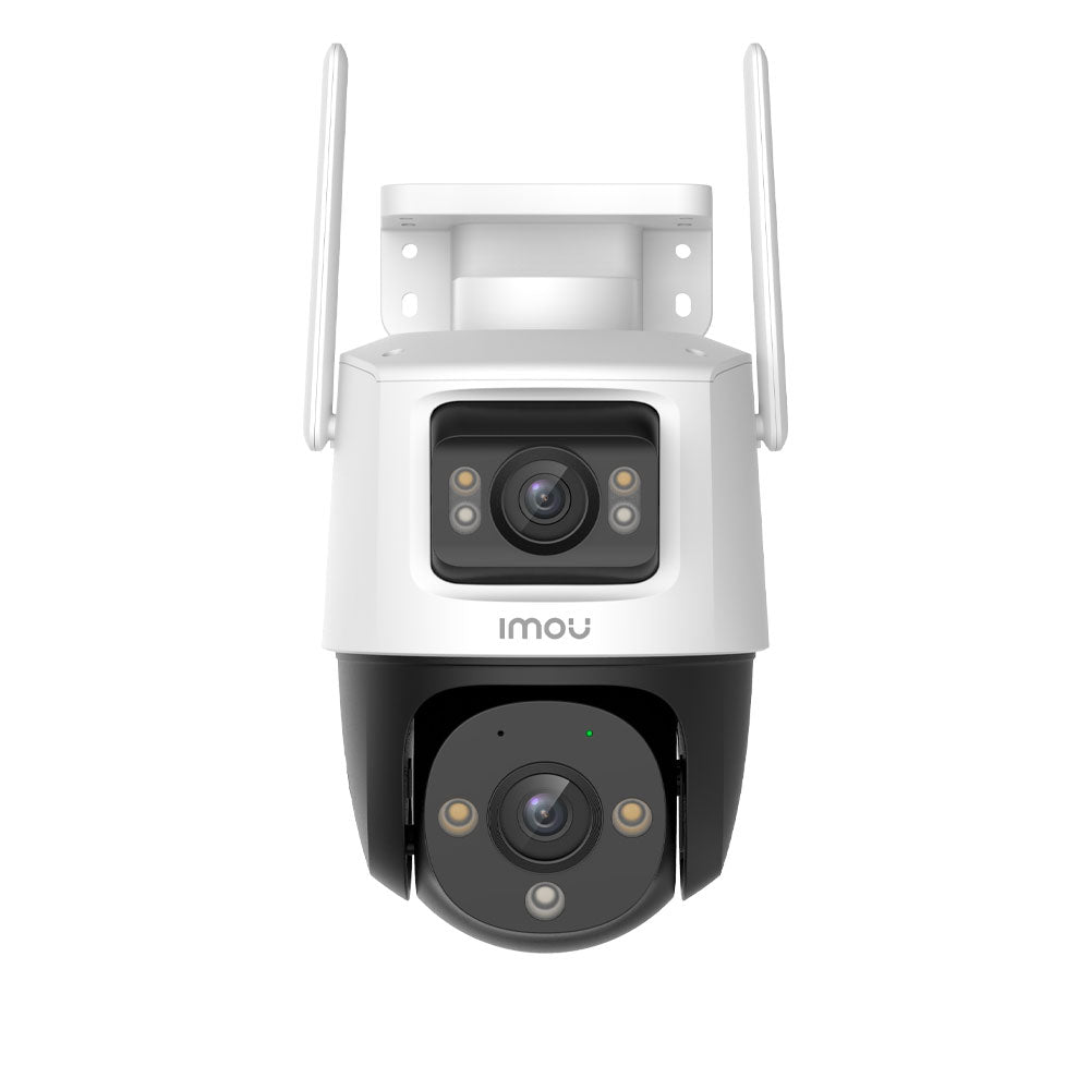 Dôme IP WiFi avec double objectif 3MP et PAN/TILT