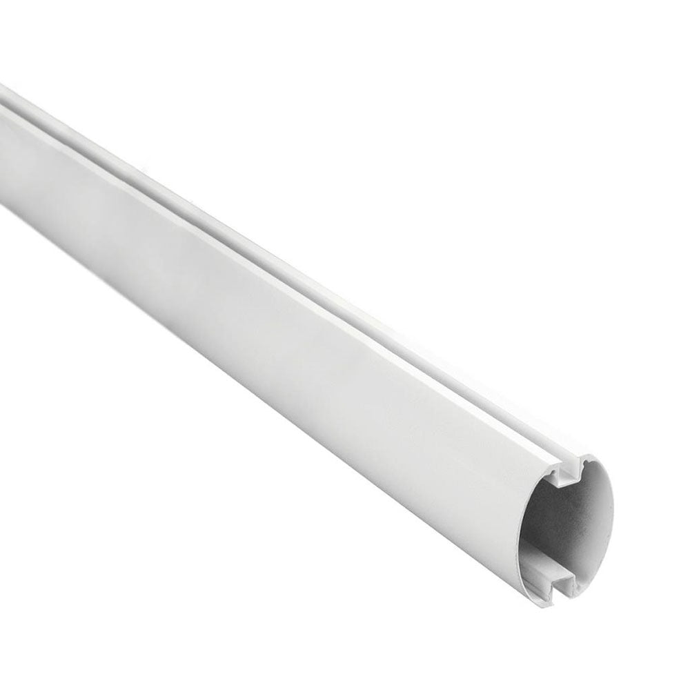 MÂT EN ALUMINIUM PEINT BLANC 69X92X3150 MM. - SECUROTOP