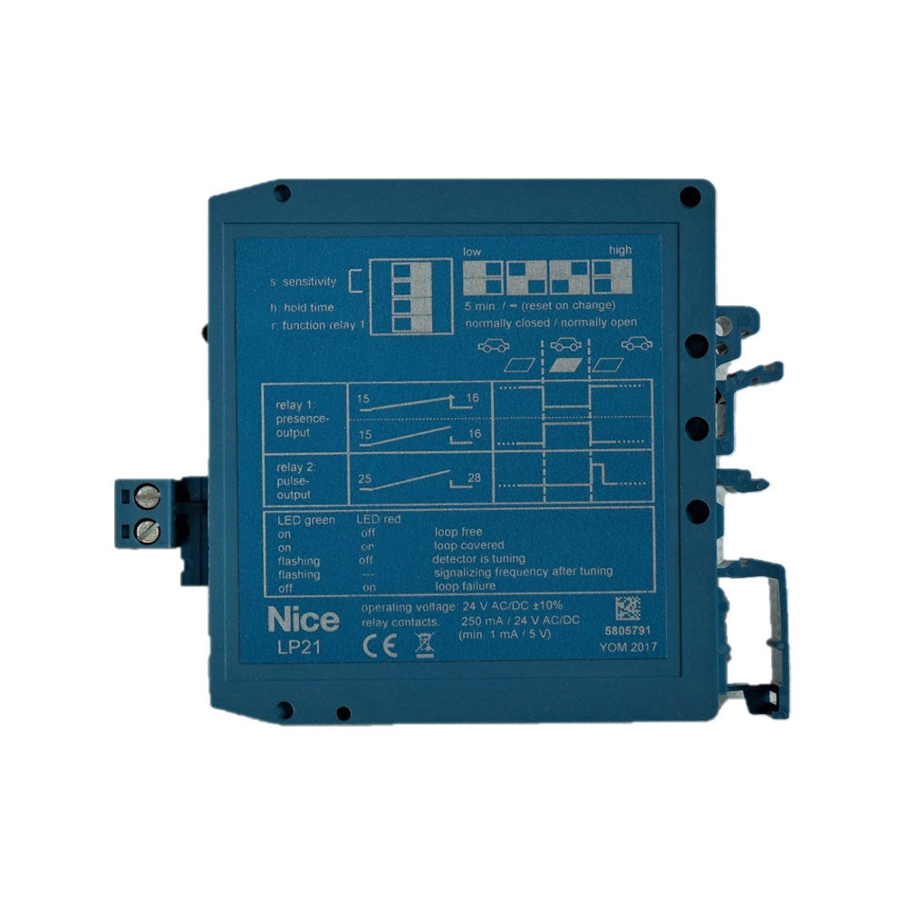 Détecteur de boucle inductive double canal - SECUROTOP