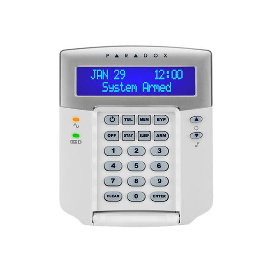 CLAVIER LCD FILAIRE AVEC AUTOPROTECTION.32 ZONES.ANGLAIS - SECUROTOP