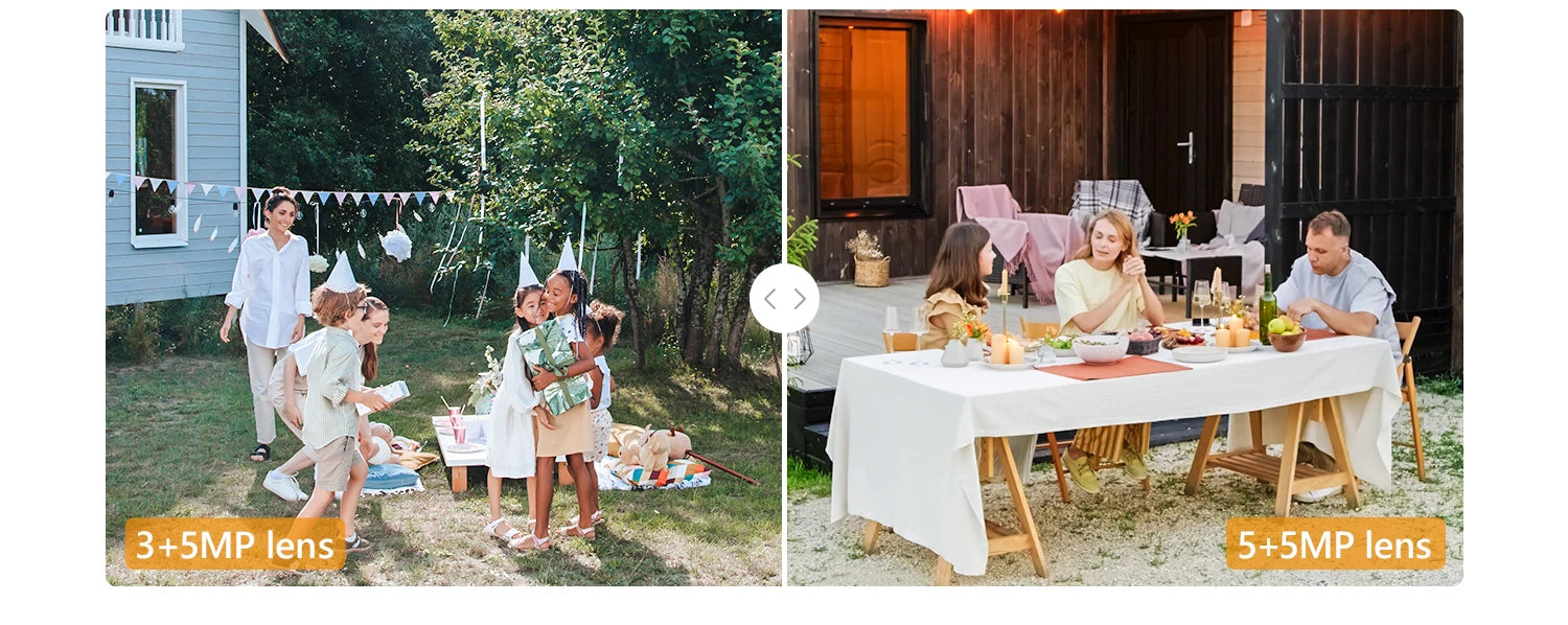 IMOU Dual Lens Outdoor Camera PT Camera Home Security IP Camera AI Human & Vehicle Detection Surveillance Camera 10 MP - SECUROTOP