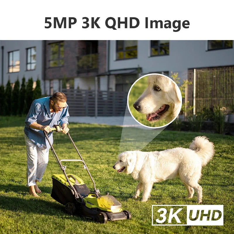 Dahua C5A 5MP Indoor Wifi Camera Smart Home 3K Baby Monitor Human & Pet Detection Two-way Talk Abnormal Sound Alarm Cube A1 Cam - SECUROTOP