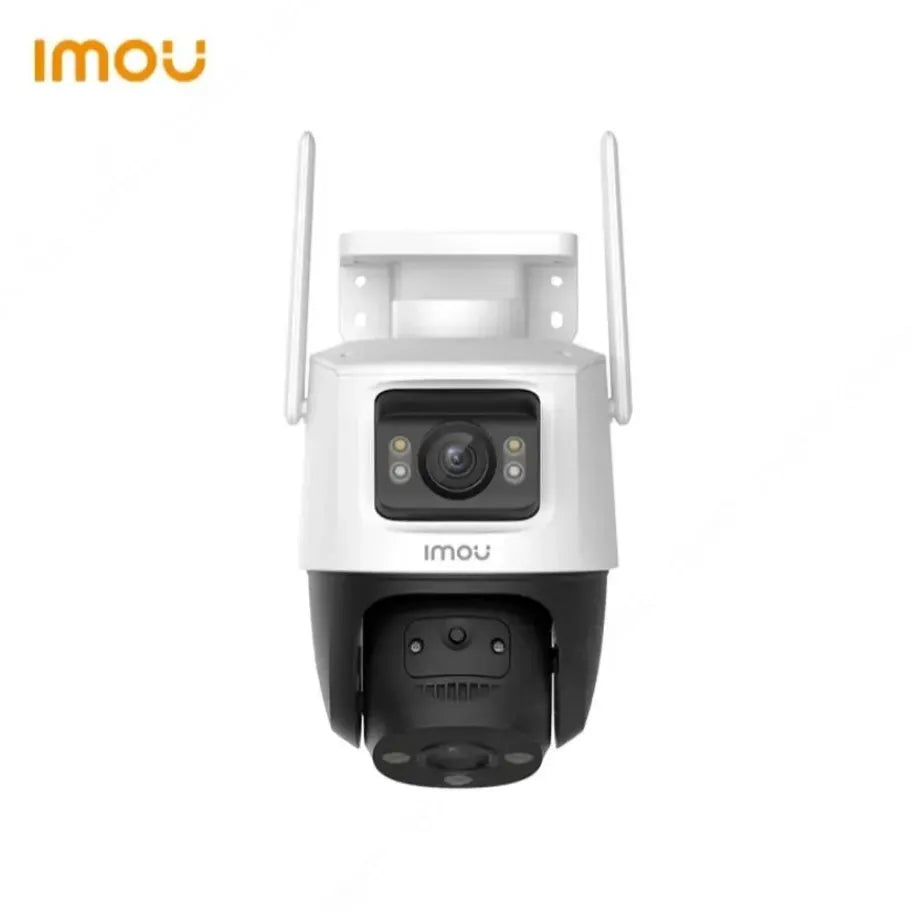 IMOU Dual Lens Outdoor Camera PT Camera Home Security IP Camera AI Human & Vehicle Detection Surveillance Camera 10 MP - SECUROTOP