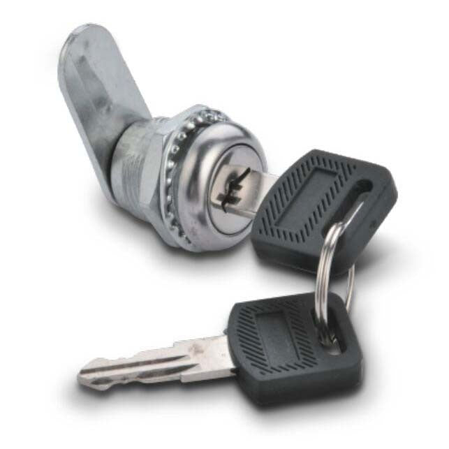 SERRURE RONDE+JEU DE CLÉS POUR ÉTAGÈRES MURALES - SECUROTOP