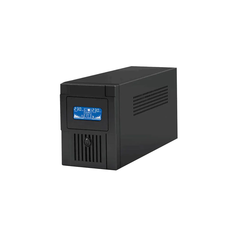 "2000VA/1200W, 12V/9Ah*2, écran LCD, 230VAC, 50HZ," - SECUROTOP