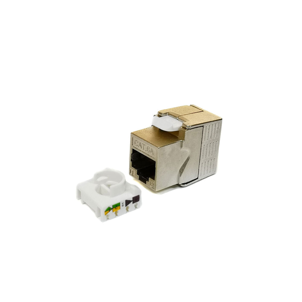 Prise Keystone FTP Cat6A, sans outil - SECUROTOP