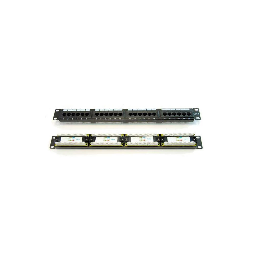 PANNEAU DE BRASSAGE 24 PORTS Cat 6 - SECUROTOP