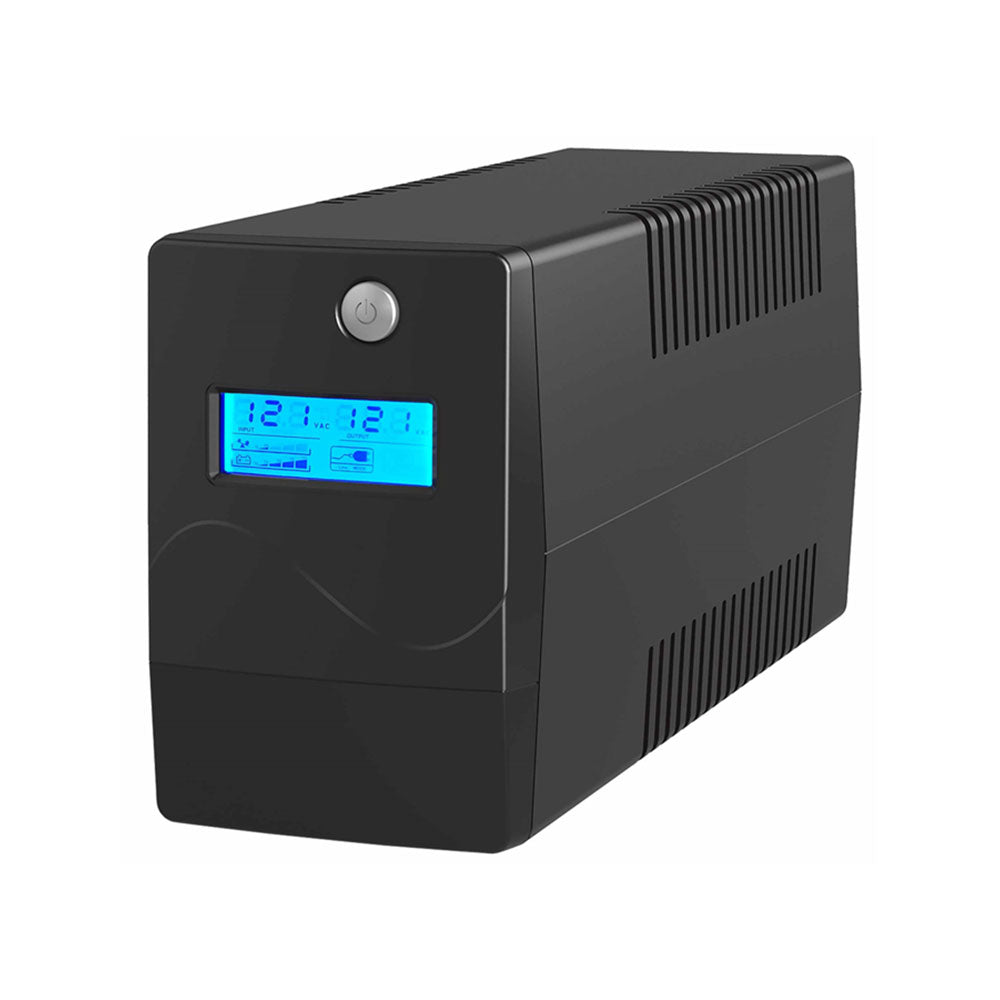 "650VA/360W, 12V/7Ah, lumière LCD230VAC, 50HZ" - SECUROTOP