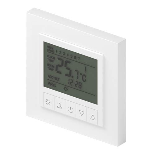Base et panneau de thermostat pour ventilo-convecteur intelligent - SECUROTOP