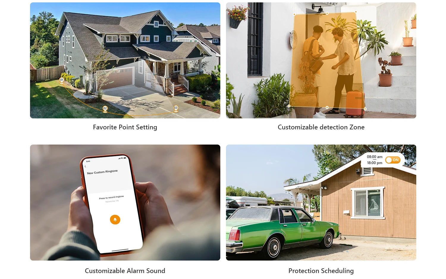 IMOU Dual Lens Outdoor Camera PT Camera Home Security IP Camera AI Human & Vehicle Detection Surveillance Camera 10 MP - SECUROTOP