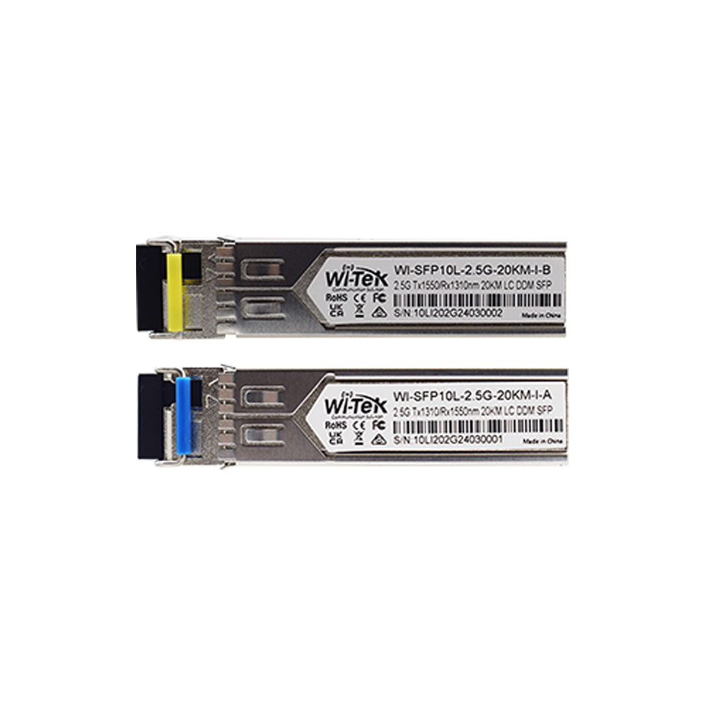 Module SFP monomode de 2,5 Gbps de qualité industrielle
