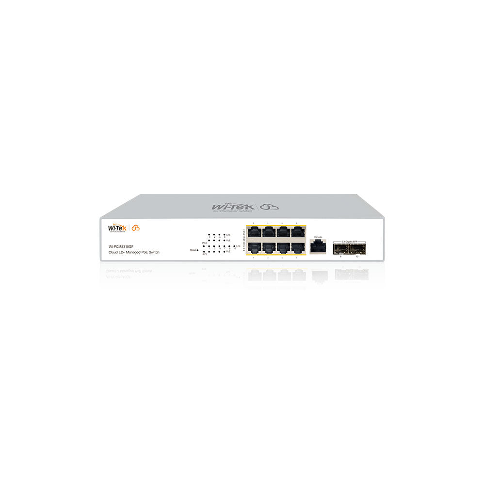 Commutateur L2+ à 8 ports Gigabit PoE avec administration dans le nuage