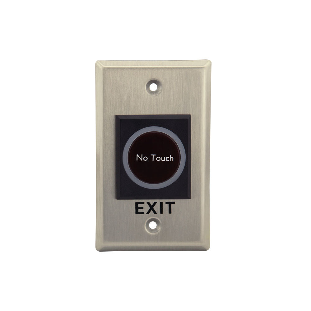 BOUTON DE SORTIE DU CAPTEUR INFRAROUGE.ACIER INOXYDABLE.3V@36VDC.115*70*29MM - SECUROTOP