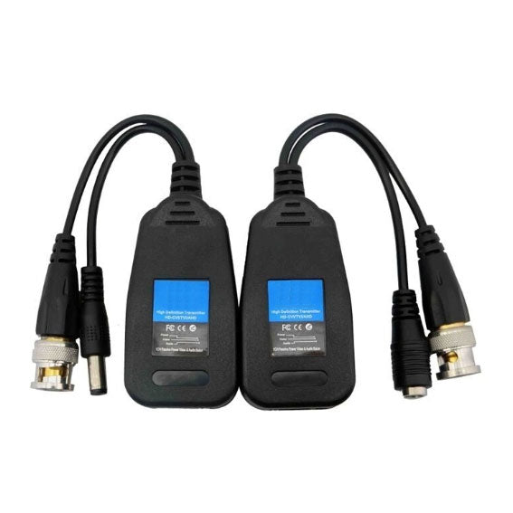 BALUN VIDÉO HD PACK 2 VIDÉO + DC - SECUROTOP