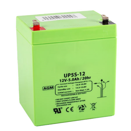BATTERIE 12V 5AMP. - SECUROTOP