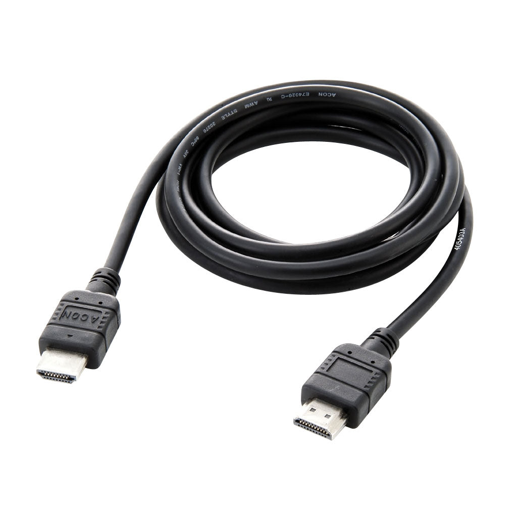 CÂBLE CORDON HDMI A mâle vers A mâle. 2,0M. PVC - SECUROTOP