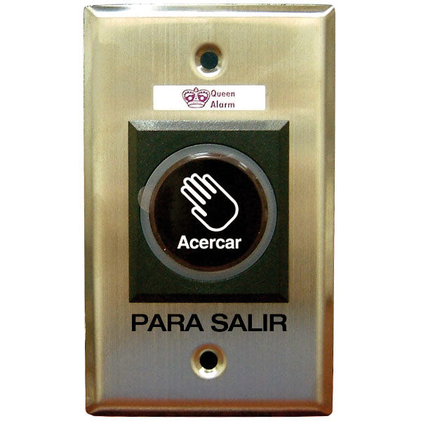 BOUTON DE SORTIE SANS TOUCHER 1 RELAIS - SECUROTOP