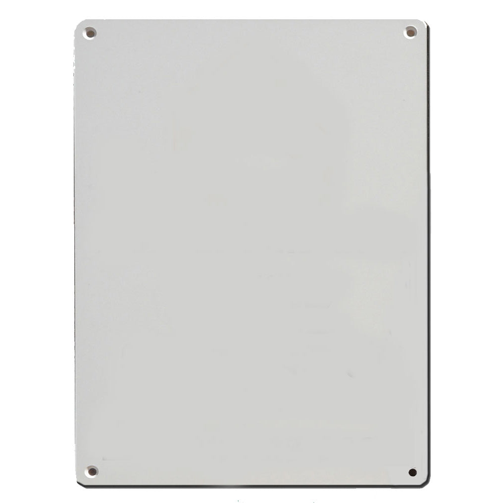 PLAQUE EXTERIEURE SÉRIG. PLASTIQUE BLANC - SECUROTOP