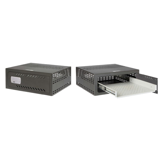BOÎTE POUR SERRURE D'ÉQUIPEMENT DVR 6 GORJAS/DOB PALETTE POUR ENREGISTREMENT 1,5U/2U - SECUROTOP